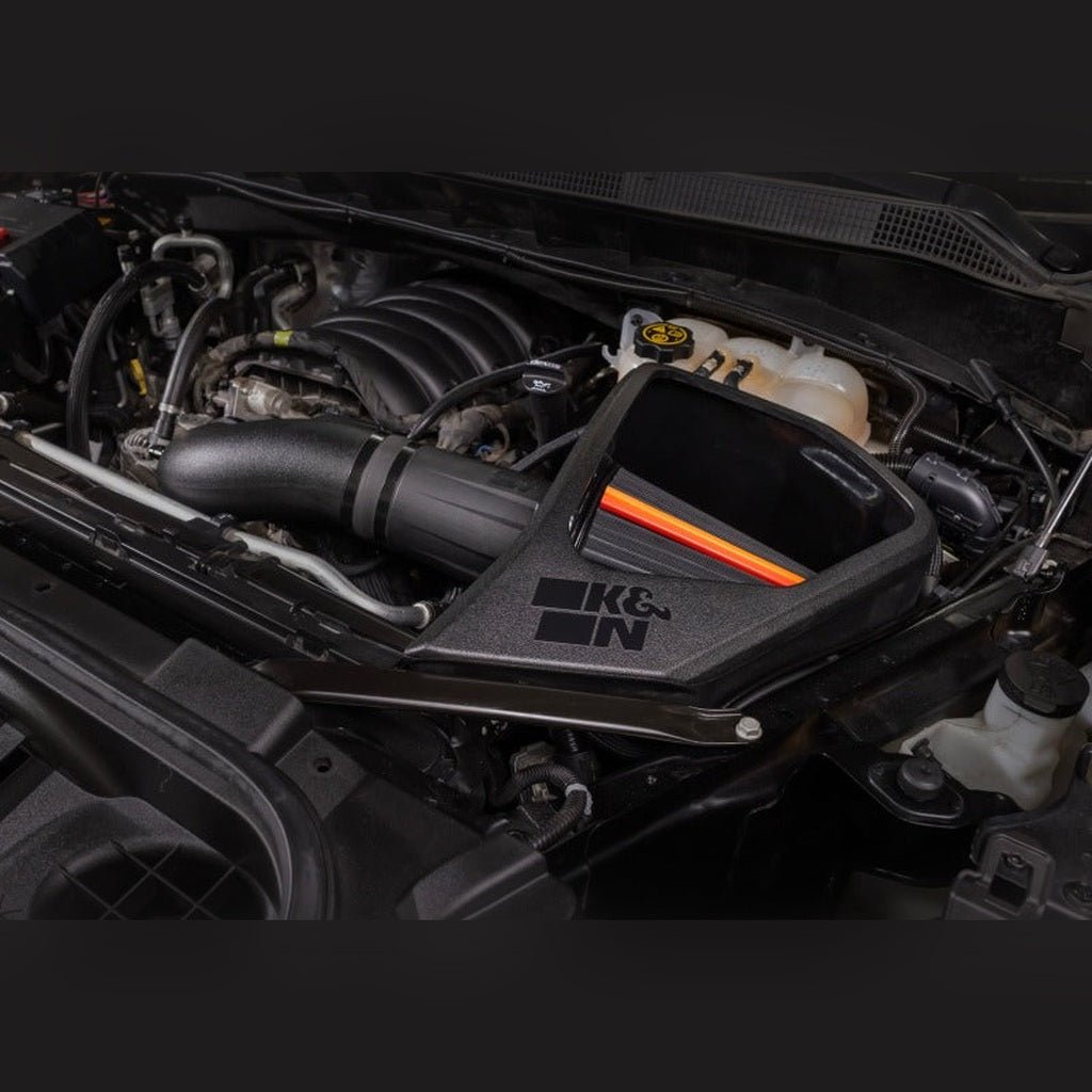 K&N NextGen DryFlow Cold Air Intake Kit - 5.3L/6.2L V8 | 2019-2026 GMC Sierra 1500 - Stateside Performance - Cold Air Intakes - K&N Engineering - K&N NextGen DryFlow Cold Air Intake Kit - 5.3L/6.2L V8 | 2019-2026 GMC Sierra 1500