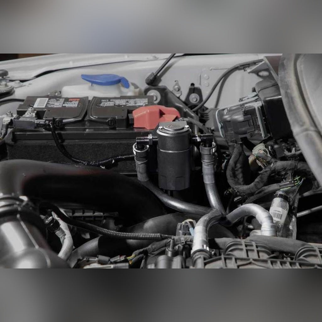 K&N Oil Catch Can Separator - 3.5L V6 Gas | 2011-2014 Ford F150 - Stateside Performance - Oil Separators - K&N Engineering - K&N Oil Catch Can Separator - 3.5L V6 Gas | 2011-2014 Ford F150