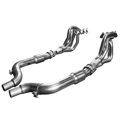 Kooks 1-7/8 x 3 in SS Long Tube Headers w/ Green Catted Connection Pipe & OEM Adapters | 2024-2026 Ford Mustang - Stateside Performance - Headers & Manifolds - Kooks Headers - Kooks 1-7/8 x 3 in SS Long Tube Headers w/ Green Catted Connection Pipe & OEM Adapters | 2024-2026 Ford Mustang
