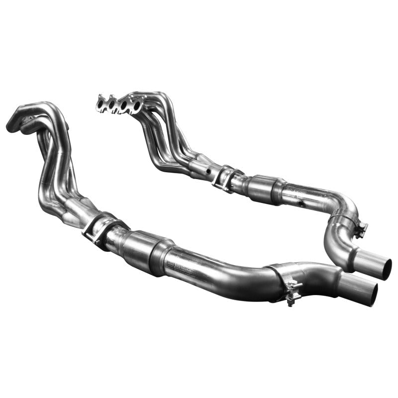 Kooks 1-7/8 x 3 in SS Long Tube Headers w/ Green Catted Connection Pipe & OEM Adapters | 2024-2026 Ford Mustang - Stateside Performance - Headers & Manifolds - Kooks Headers - Kooks 1-7/8 x 3 in SS Long Tube Headers w/ Green Catted Connection Pipe & OEM Adapters | 2024-2026 Ford Mustang