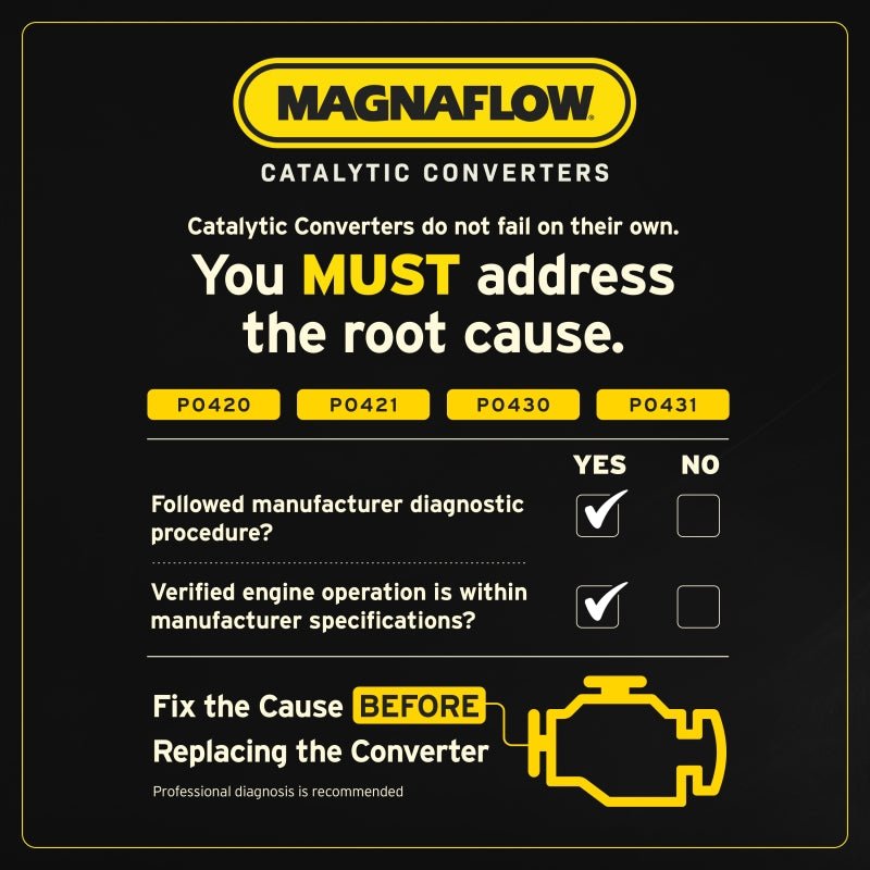 MagnaFlow OEM Grade Direct-Fit Catalytic Converter | 2015-2020 Ford F150 - Stateside Performance - Catalytic Converter Direct Fit - Magnaflow - MagnaFlow OEM Grade Direct-Fit Catalytic Converter | 2015-2020 Ford F150