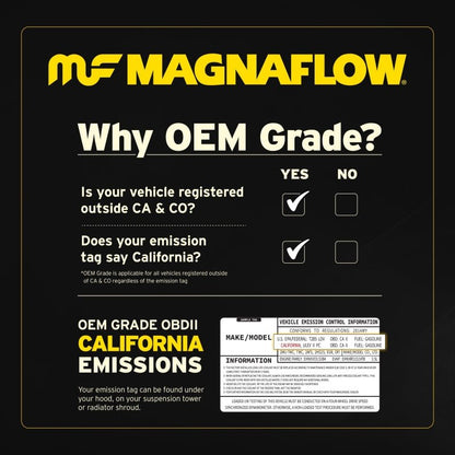 MagnaFlow OEM Grade Direct-Fit Catalytic Converter | 2015-2020 Ford F150 - Stateside Performance - Catalytic Converter Direct Fit - Magnaflow - MagnaFlow OEM Grade Direct-Fit Catalytic Converter | 2015-2020 Ford F150