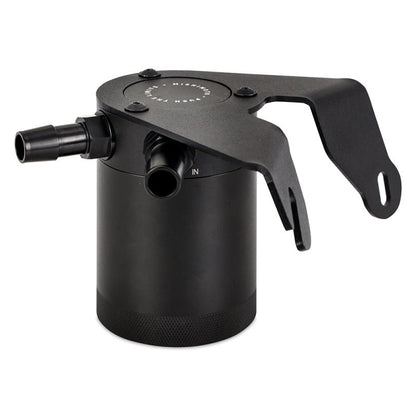 Mishimoto 2.3L Baffled Oil Catch Can PCV Side - Black | 2021-2024 Ford Bronco - Stateside Performance - Oil Catch Cans - Mishimoto - Mishimoto 2.3L Baffled Oil Catch Can PCV Side - Black | 2021-2024 Ford Bronco