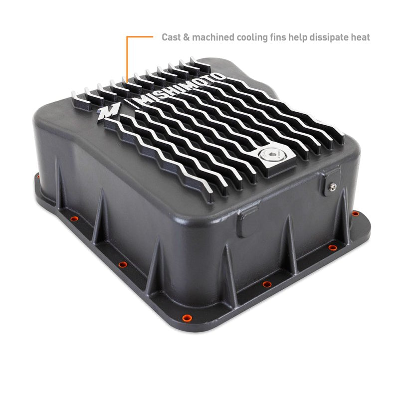 Mishimoto Cast Aluminum Transmission Pan - Duramax Allison A1000 | 2001-2006 GMC Sierra 2500HD - Stateside Performance - Transmission Pans - Mishimoto - Mishimoto Cast Aluminum Transmission Pan - Duramax Allison A1000 | 2001-2006 GMC Sierra 2500HD