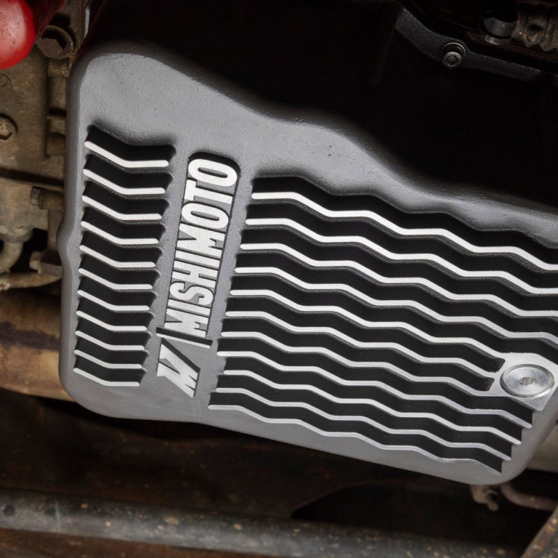 Mishimoto Cast Aluminum Transmission Pan - Duramax Allison A1000 | 2007-2014 Chevy Silverado 2500HD - Stateside Performance - Transmission Pans - Mishimoto - Mishimoto Cast Aluminum Transmission Pan - Duramax Allison A1000 | 2007-2014 Chevy Silverado 2500HD