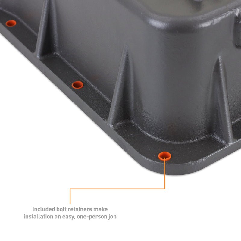 Mishimoto Cast Aluminum Transmission Pan - Duramax Allison A1000 | 2015-2019 Chevy Silverado 3500HD - Stateside Performance - Transmission Pans - Mishimoto - Mishimoto Cast Aluminum Transmission Pan - Duramax Allison A1000 | 2015-2019 Chevy Silverado 3500HD