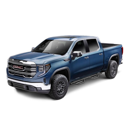 N-Fab RS Nerf Step Bars - Cab Length, Textured Black | 2020-2026 Chevy Silverado 2500HD - Stateside Performance - Side Steps - N-Fab - N-Fab RS Nerf Step Bars - Cab Length, Textured Black | 2020-2026 Chevy Silverado 2500HD