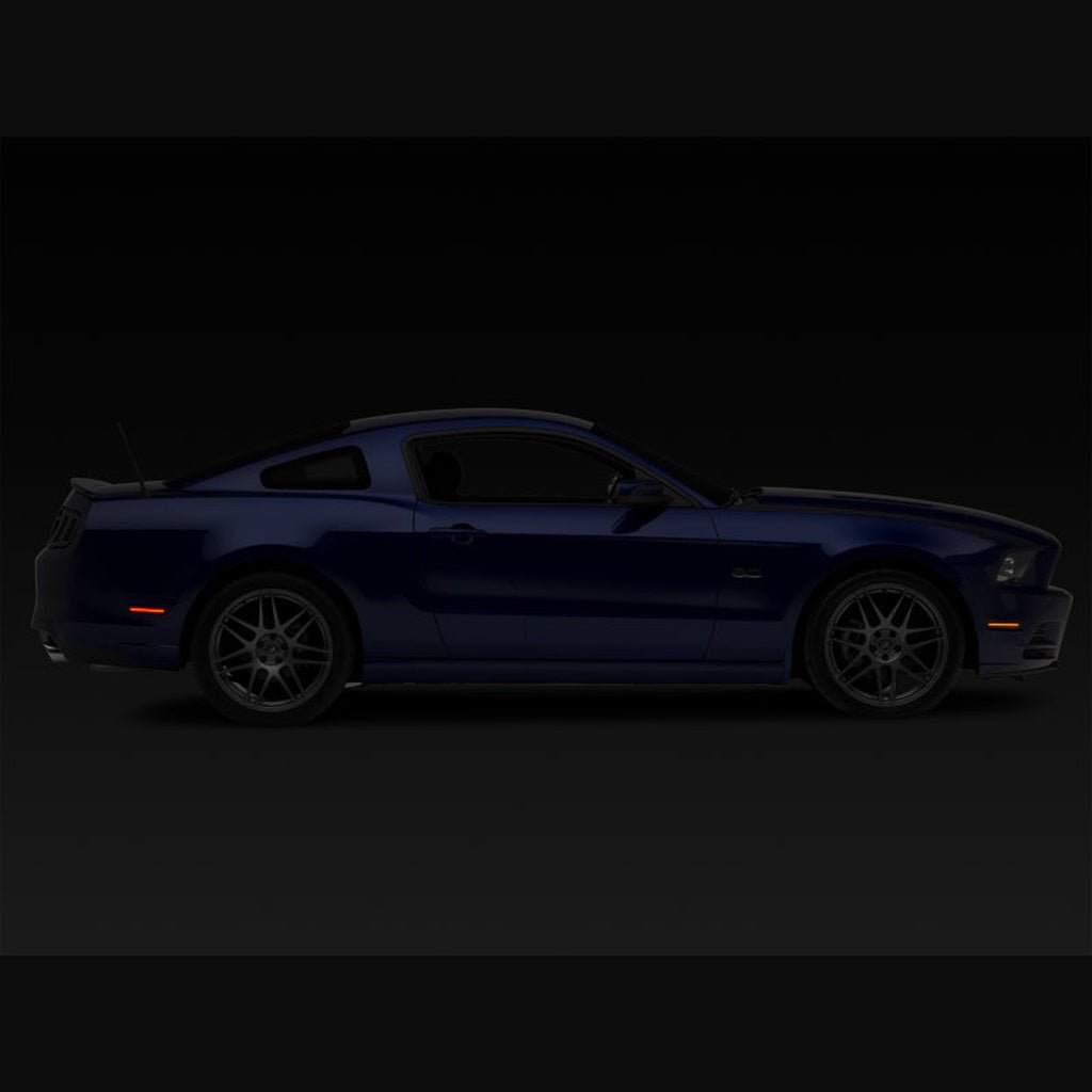 Raxiom Axial Series LED Side Marker Lights - Smoked | 2010-2014 Ford Mustang - Stateside Performance - Sidemarkers & Indicators - Raxiom - Raxiom Axial Series LED Side Marker Lights - Smoked | 2010-2014 Ford Mustang