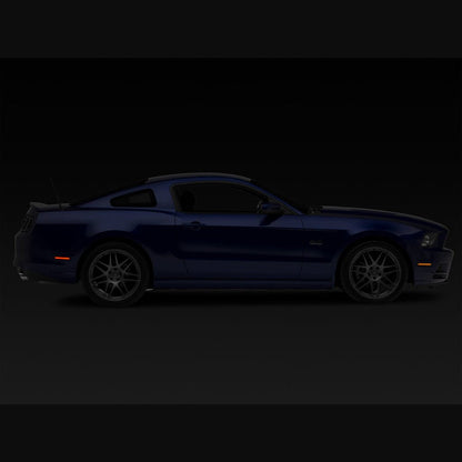 Raxiom Axial Series LED Side Marker Lights - Smoked | 2010-2014 Ford Mustang - Stateside Performance - Sidemarkers & Indicators - Raxiom - Raxiom Axial Series LED Side Marker Lights - Smoked | 2010-2014 Ford Mustang