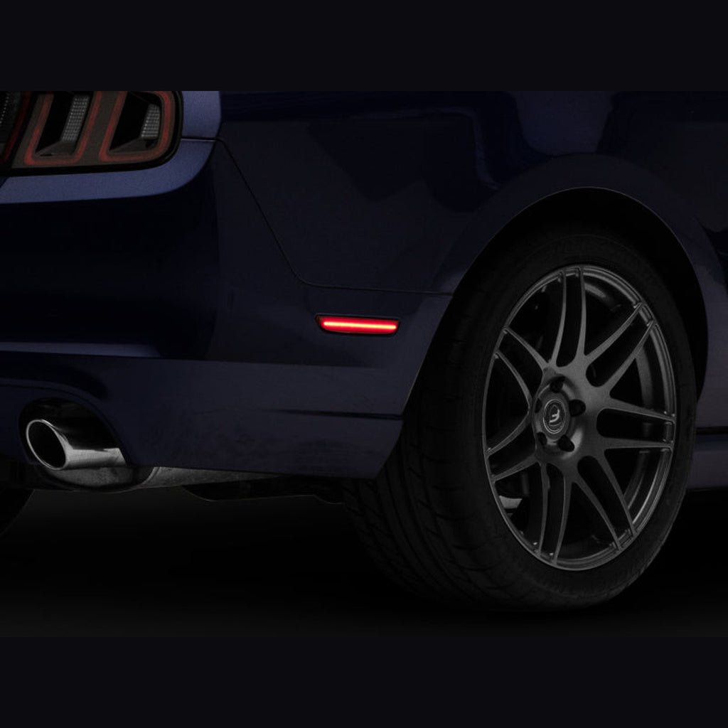 Raxiom Axial Series LED Side Marker Lights - Smoked | 2010-2014 Ford Mustang - Stateside Performance - Sidemarkers & Indicators - Raxiom - Raxiom Axial Series LED Side Marker Lights - Smoked | 2010-2014 Ford Mustang