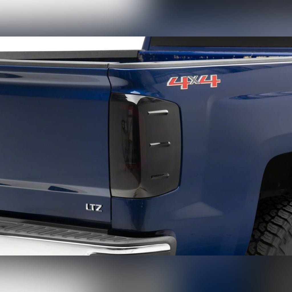 Raxiom Axial Series LED Tail Lights - Black Housing, Smoked Lens | 2015-2019 Chevy Silverado 2500HD - Stateside Performance - Tail Lights - Raxiom - Raxiom Axial Series LED Tail Lights - Black Housing, Smoked Lens | 2015-2019 Chevy Silverado 2500HD