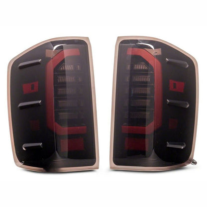 Raxiom Axial Series LED Tail Lights - Black Housing, Smoked Lens | 2015-2019 Chevy Silverado 2500HD - Stateside Performance - Tail Lights - Raxiom - Raxiom Axial Series LED Tail Lights - Black Housing, Smoked Lens | 2015-2019 Chevy Silverado 2500HD