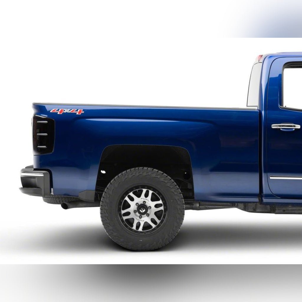Raxiom Axial Series LED Tail Lights - Black Housing, Smoked Lens | 2015-2019 Chevy Silverado 3500HD - Stateside Performance - Tail Lights - Raxiom - Raxiom Axial Series LED Tail Lights - Black Housing, Smoked Lens | 2015-2019 Chevy Silverado 3500HD
