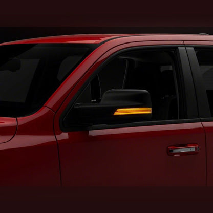 Raxiom Axial Series Sequential LED Mirror Lighting Kit | 2021-2024 Ram 1500 TRX - Stateside Performance - Sidemarkers & Indicators - Raxiom - Raxiom Axial Series Sequential LED Mirror Lighting Kit | 2021-2024 Ram 1500 TRX