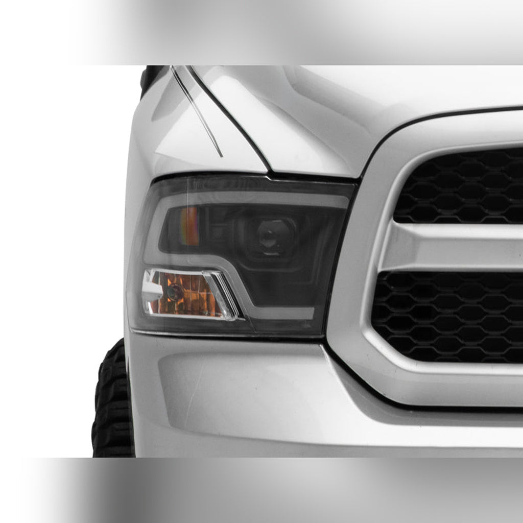 Raxiom LED Halo Projector Headlights - Black | 2009-2010 Dodge Ram 1500 - Stateside Performance - Headlights - Raxiom - Raxiom LED Halo Projector Headlights - Black | 2009-2010 Dodge Ram 1500