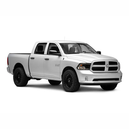 Raxiom LED Halo Projector Headlights - Black | 2011-2018 Ram 1500 - Stateside Performance - Headlights - Raxiom - Raxiom LED Halo Projector Headlights - Black | 2011-2018 Ram 1500