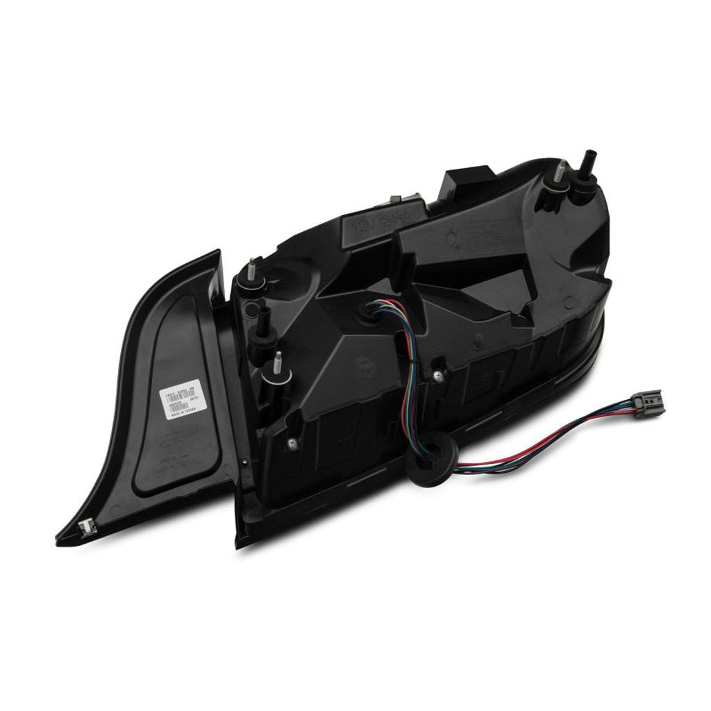 Raxiom Profile LED Tail Lights - Gloss Black Housing, Smoked Lens | 2015-2017 Ford Mustang - Stateside Performance - Tail Lights - Raxiom - Raxiom Profile LED Tail Lights - Gloss Black Housing, Smoked Lens | 2015-2017 Ford Mustang