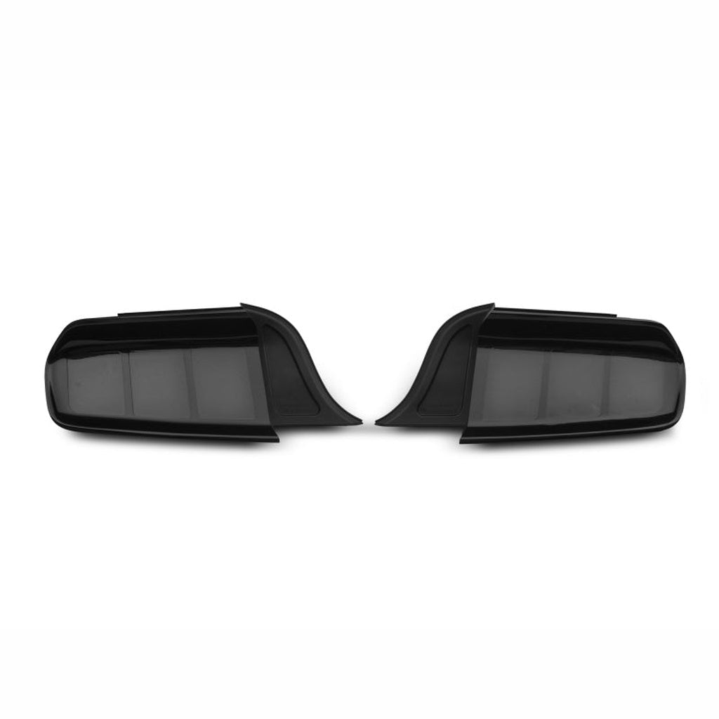 Raxiom Profile LED Tail Lights - Gloss Black Housing, Smoked Lens | 2018-2023 Ford Mustang - Stateside Performance - Tail Lights - Raxiom - Raxiom Profile LED Tail Lights - Gloss Black Housing, Smoked Lens | 2018-2023 Ford Mustang