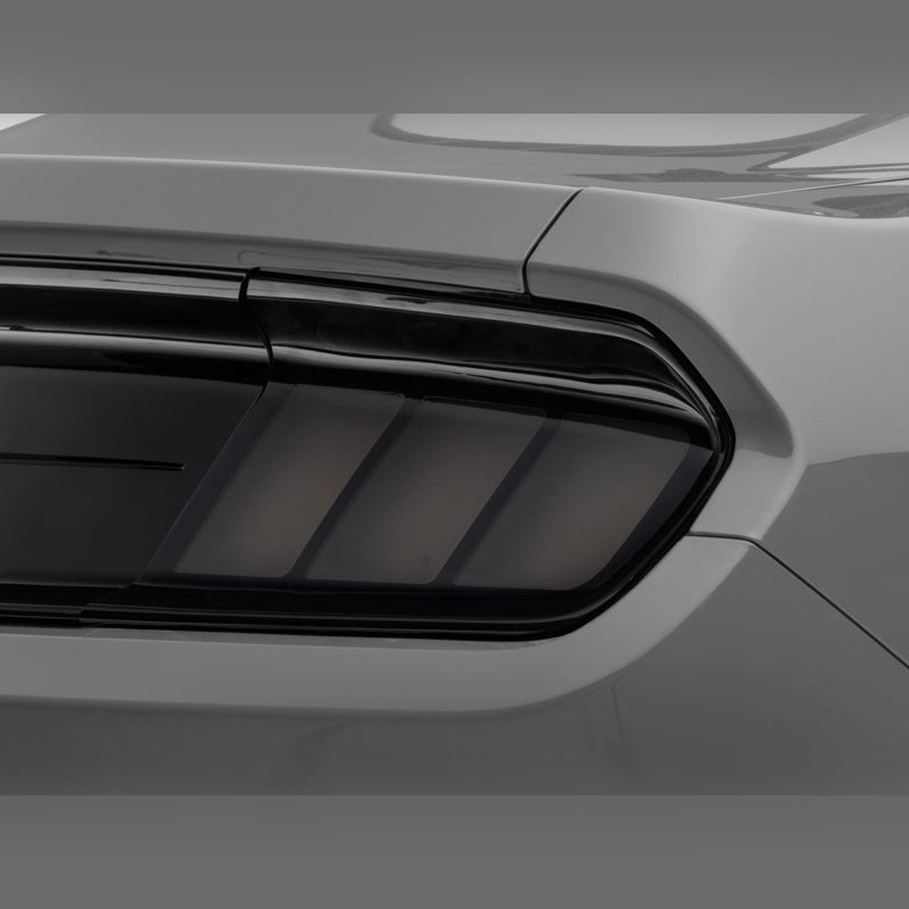 Raxiom Profile LED Tail Lights - Gloss Black Housing, Smoked Lens | 2018-2023 Ford Mustang - Stateside Performance - Tail Lights - Raxiom - Raxiom Profile LED Tail Lights - Gloss Black Housing, Smoked Lens | 2018-2023 Ford Mustang