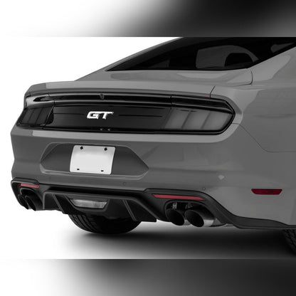 Raxiom Profile LED Tail Lights - Gloss Black Housing, Smoked Lens | 2018-2023 Ford Mustang - Stateside Performance - Tail Lights - Raxiom - Raxiom Profile LED Tail Lights - Gloss Black Housing, Smoked Lens | 2018-2023 Ford Mustang