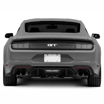 Raxiom Profile LED Tail Lights - Gloss Black Housing, Smoked Lens | 2018-2023 Ford Mustang - Stateside Performance - Tail Lights - Raxiom - Raxiom Profile LED Tail Lights - Gloss Black Housing, Smoked Lens | 2018-2023 Ford Mustang