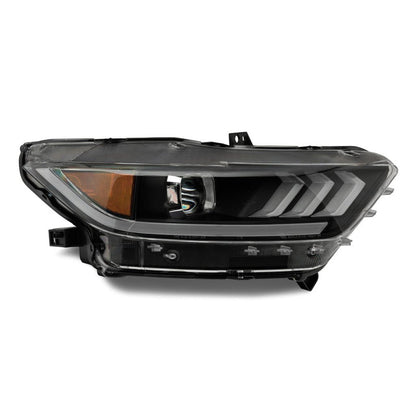 Raxiom Projector Headlights - Black Housing, Clear Lens, OEM HID Bulbs | 2018-2022 Ford Mustang - Stateside Performance - Headlights - Raxiom - Raxiom Projector Headlights - Black Housing, Clear Lens, OEM HID Bulbs | 2018-2022 Ford Mustang