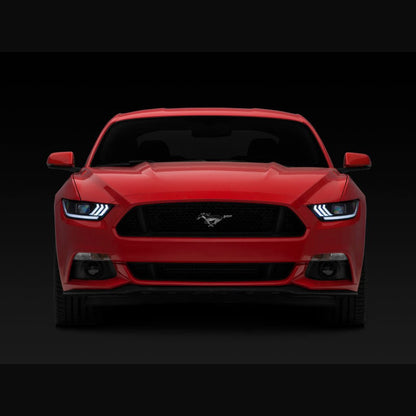 Raxiom Projector Headlights - Black Housing, Clear Lens, OEM HID Bulbs | 2018-2022 Ford Mustang - Stateside Performance - Headlights - Raxiom - Raxiom Projector Headlights - Black Housing, Clear Lens, OEM HID Bulbs | 2018-2022 Ford Mustang