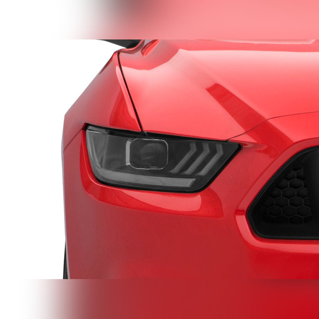 Raxiom Projector Headlights - Black Housing, Clear Lens, OEM HID Bulbs | 2018-2022 Ford Mustang - Stateside Performance - Headlights - Raxiom - Raxiom Projector Headlights - Black Housing, Clear Lens, OEM HID Bulbs | 2018-2022 Ford Mustang