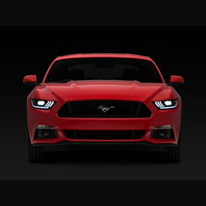 Raxiom Projector Headlights - Black Housing, Clear Lens, OEM HID Bulbs | 2018-2022 Ford Mustang - Stateside Performance - Headlights - Raxiom - Raxiom Projector Headlights - Black Housing, Clear Lens, OEM HID Bulbs | 2018-2022 Ford Mustang