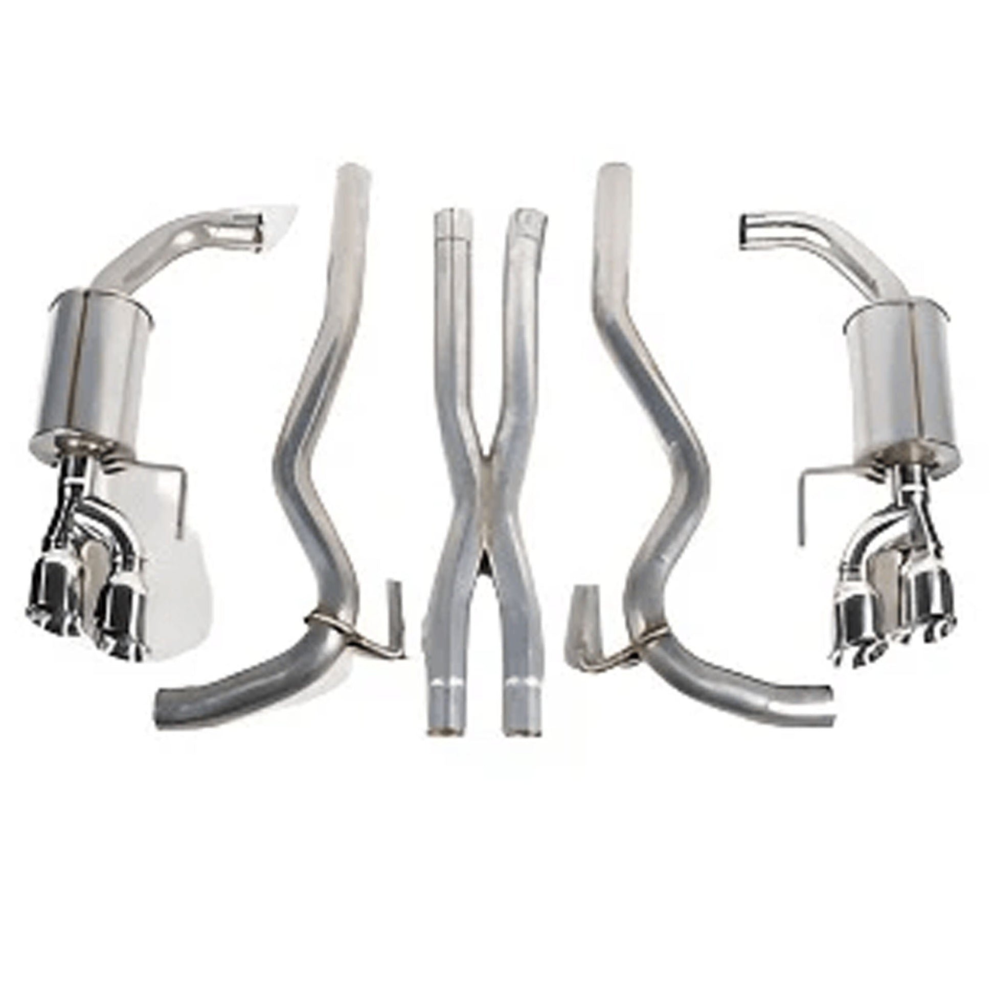 Roush Cat - Back Exhaust Kit | 2018 - 2023 Ford Mustang GT - Stateside Performance - Exhaust - Roush - Roush Cat - Back Exhaust Kit | 2018 - 2023 Ford Mustang GT