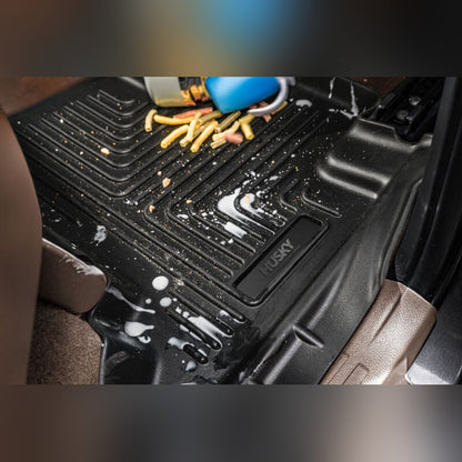Husky Liners WeatherBeater Front Floor Liners - Black, Crew Cab/Mega Cab | 2018 Ram 2500