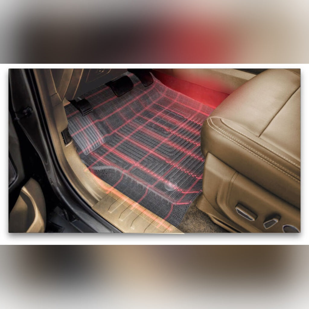 Husky Liners WeatherBeater Front & Rear Floor Liners - Black, SuperCab | 2017-2022 Ford F250 Super Duty