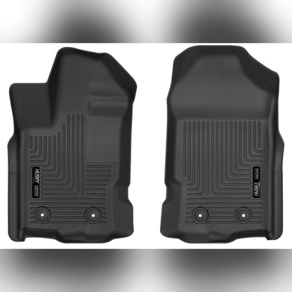 Husky Liners WeatherBeater Floor Liners SuperCrew & SuperCab - Black | 2019-2023 Ford Ranger