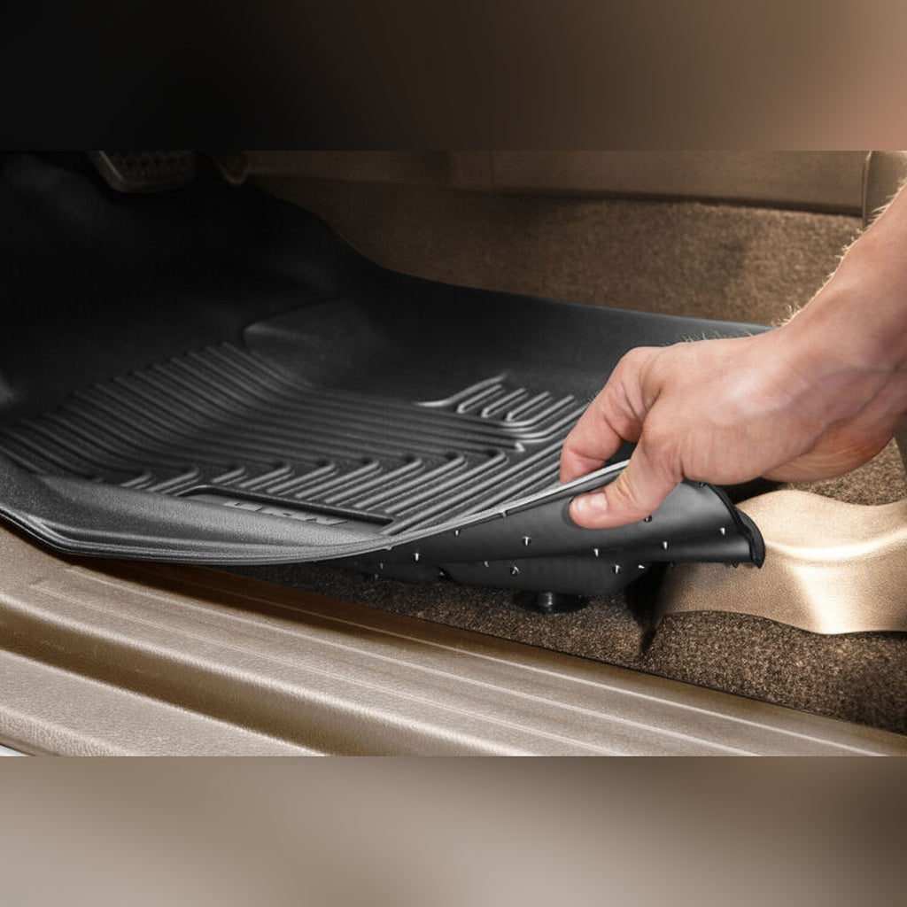 Husky Liners WeatherBeater Floor Liners SuperCrew & SuperCab - Black | 2019-2023 Ford Ranger