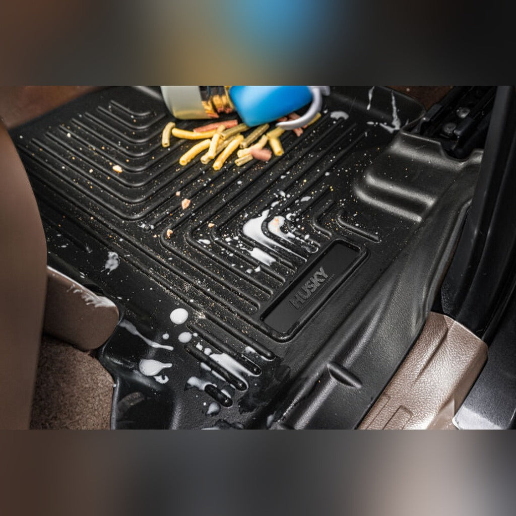 Husky Liners WeatherBeater Floor Liners SuperCrew & SuperCab - Black | 2019-2023 Ford Ranger