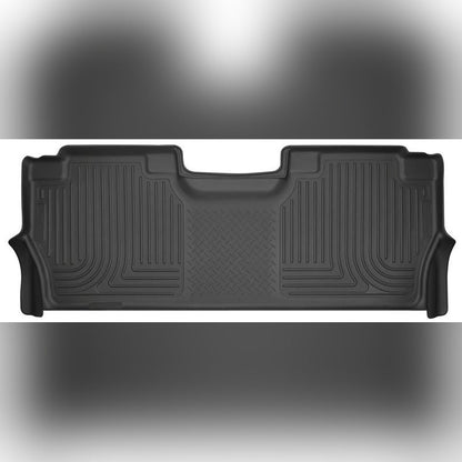 Husky Liners WeatherBeater Rear Floor Liners - Black | 2021-2025 Ford F150 Raptor