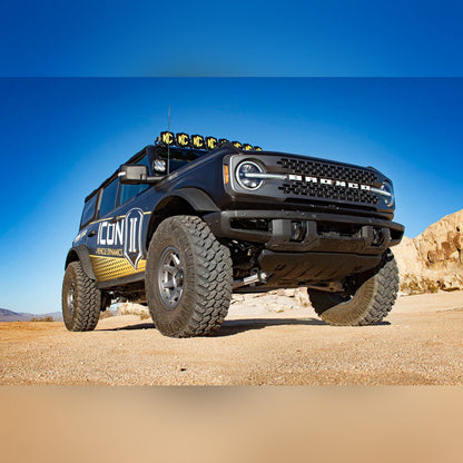 ICON V.S. 2.5 Series Remote Reservoir Rear Coilovers with CDEV | 2021-2023 Ford Bronco