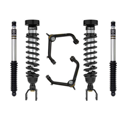 ICON Stage 1 Suspension System with Tubular Upper Control Arms | 2019-2023 Ram 1500