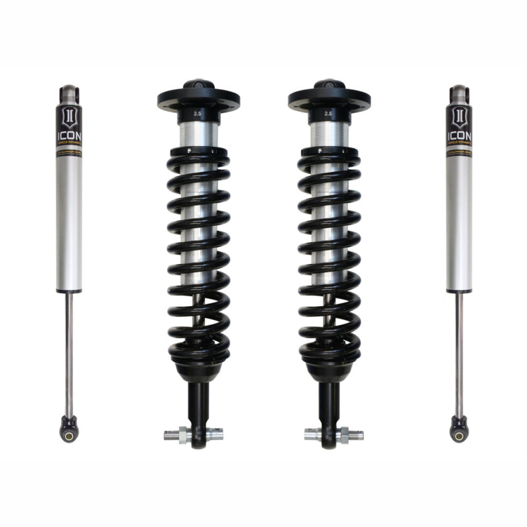 ICON Stage 1 Adjustable Suspension System - 0-3 in Lift | 2015-2020 Ford F150