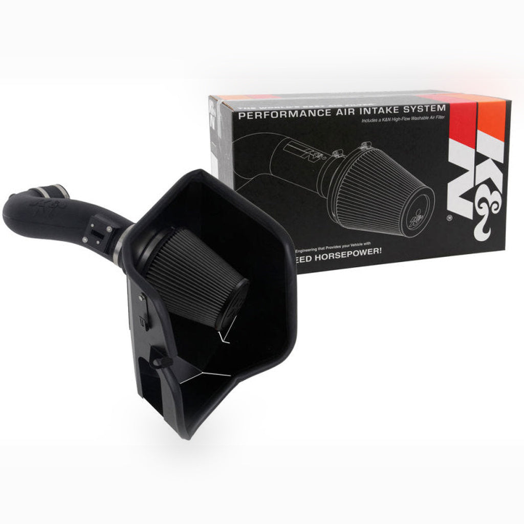 K&N Performance Cold Air Intake System - 6.2L V8 | 2019-2026 Chevy Silverado 1500