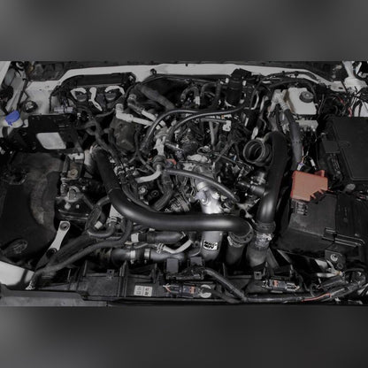 K&N Aluminum Charge Pipe Kit - Gunmetal Gray | 2023-2025 Ford Bronco Raptor