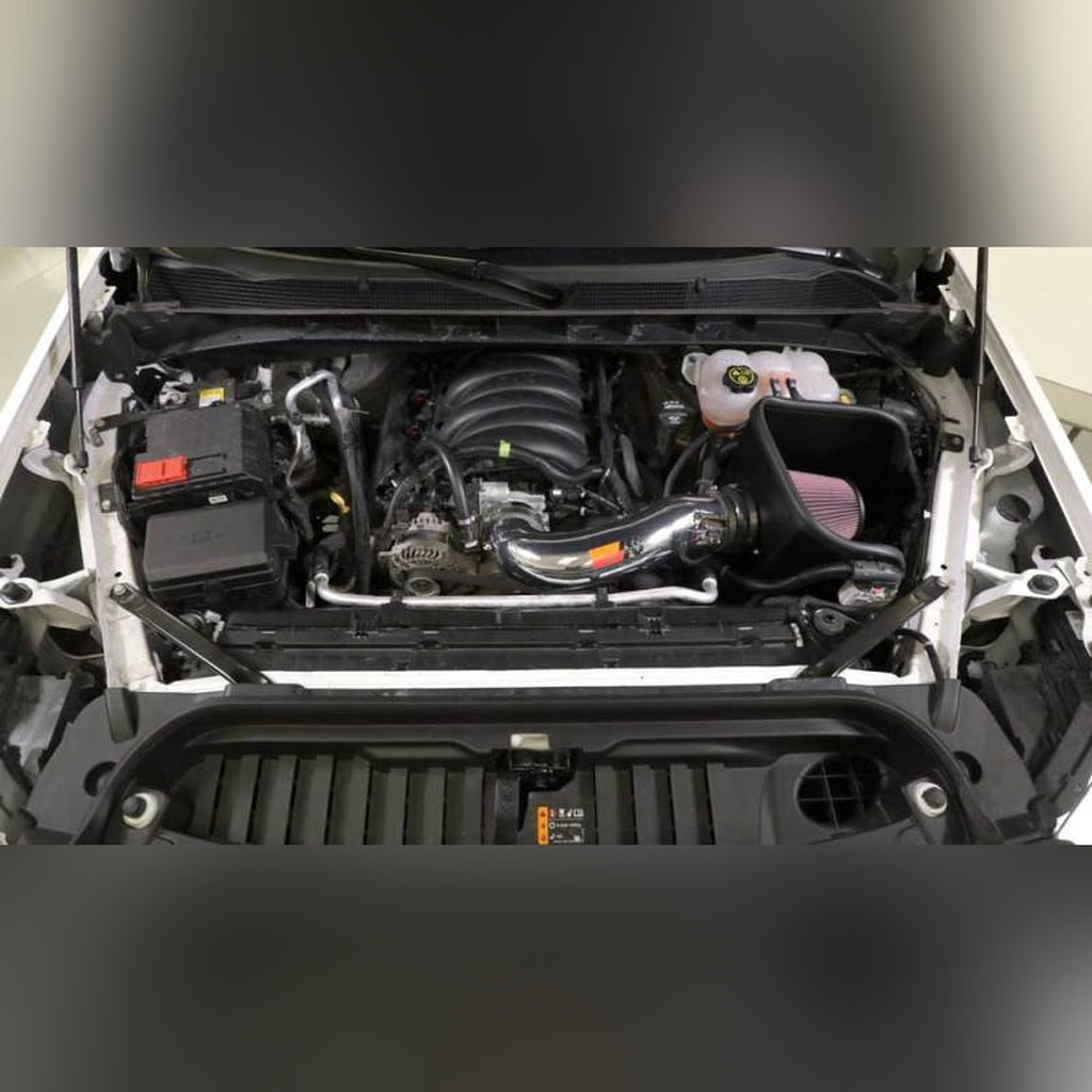 K&N 63 Series AirCharger Cold Air Intake Kit - 5.3L/6.2L V8 | 2019-2026 Chevy Silverado 1500