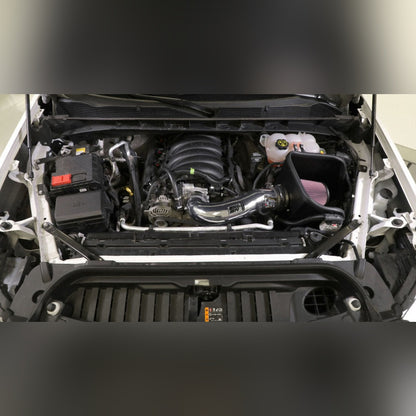 K&N 63 Series AirCharger Cold Air Intake Kit - 5.3L/6.2L V8 | 2019-2026 Chevy Silverado 1500