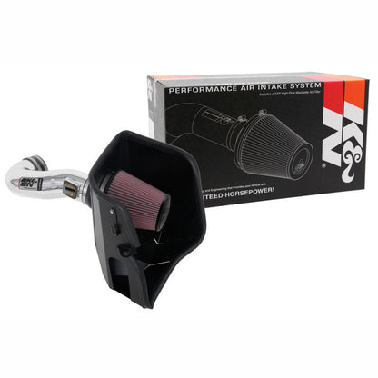 K&N 63 Series AirCharger Cold Air Intake Kit - 5.3L/6.2L V8 | 2019-2026 Chevy Silverado 1500