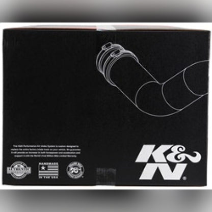 K&N 63 Series AirCharger Cold Air Intake Kit - 5.3L/6.2L V8 | 2019-2026 Chevy Silverado 1500