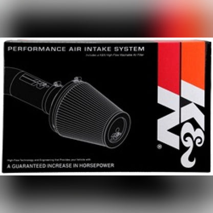 K&N 63 Series AirCharger Cold Air Intake Kit - 5.3L/6.2L V8 | 2019-2026 Chevy Silverado 1500