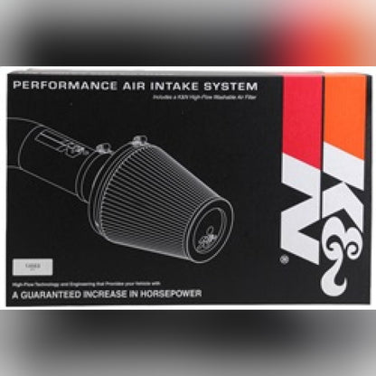 K&N 63 Series AirCharger Cold Air Intake Kit - 5.3L/6.2L V8 | 2019-2026 Chevy Silverado 1500