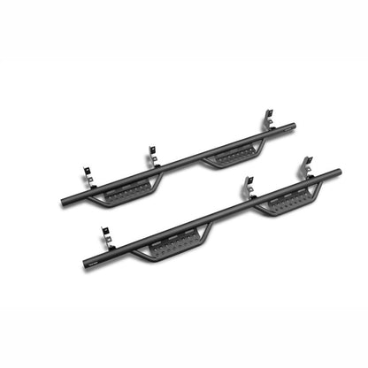 N-Fab RS Nerf Step Bars - Cab Length, Textured Black | 2019-2026 Chevy Silverado 1500