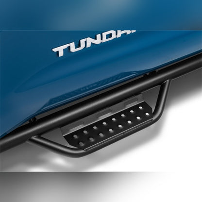 N-Fab RS Nerf Step Bars - Cab Length, Textured Black | 2019-2026 Chevy Silverado 1500