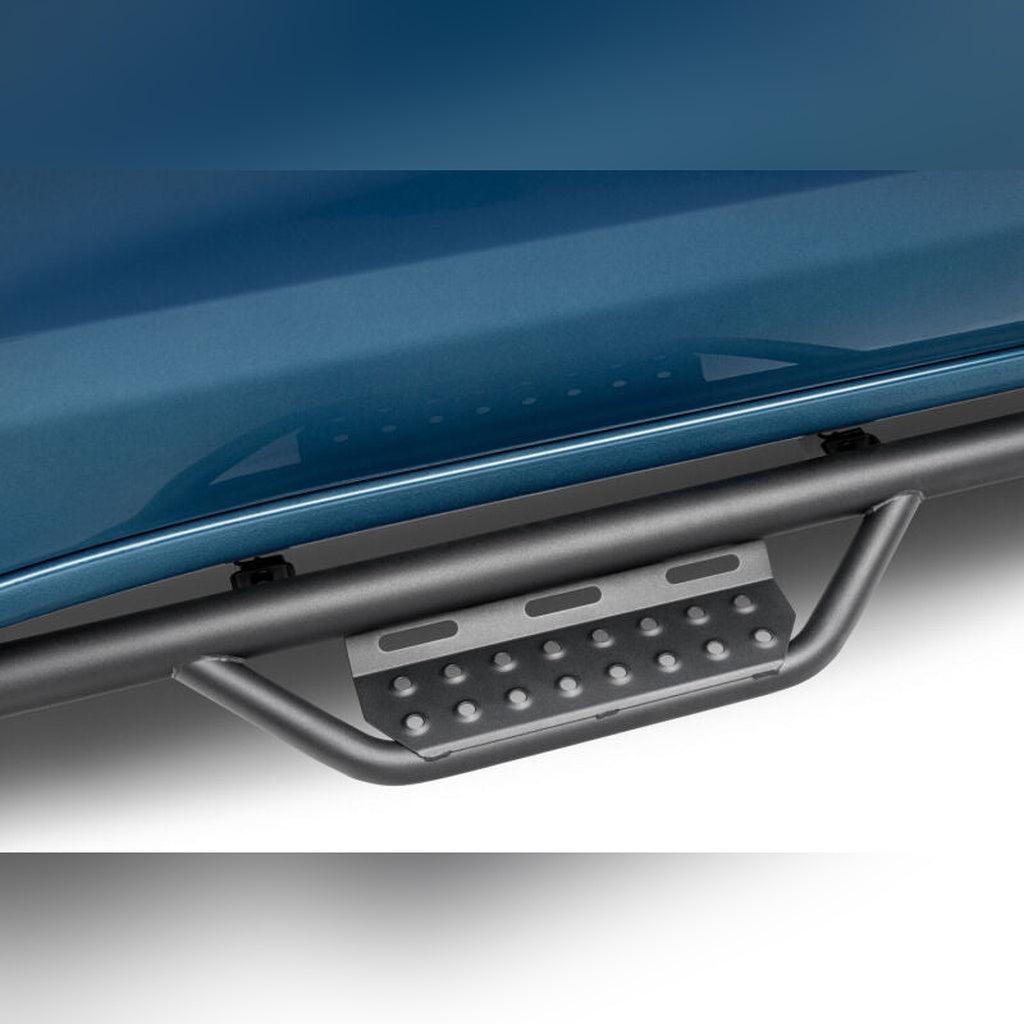 N-Fab RS Nerf Step Bars - Cab Length, Textured Black | 2019-2026 Chevy Silverado 1500